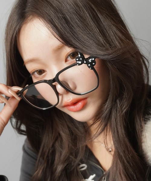 平成ギャルメガネ/ドットリボン（メガネ）｜SPINNS（スピンズ）の