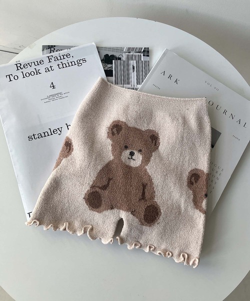 AS KNOW AS plus（アズノゥアズプラス）の「あったか アニマルソフトモールパンツ（その他ルームウェア・レディース・アイボリー/ライトグレー/グレー/ブルー・FREE）」の2枚目の写真