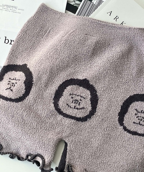 AS KNOW AS plus（アズノゥアズプラス）の「あったか アニマルソフトモールパンツ（その他ルームウェア・レディース・アイボリー/ライトグレー/グレー/ブルー・FREE）」の12枚目の写真