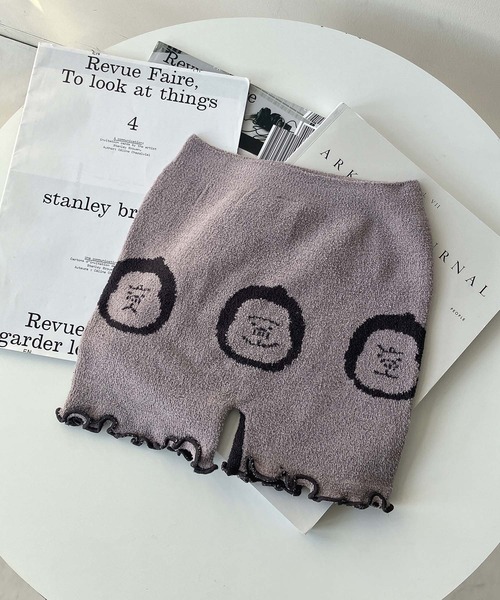 AS KNOW AS plus（アズノゥアズプラス）の「あったか アニマルソフトモールパンツ（その他ルームウェア・レディース・アイボリー/ライトグレー/グレー/ブルー・FREE）」の13枚目の写真