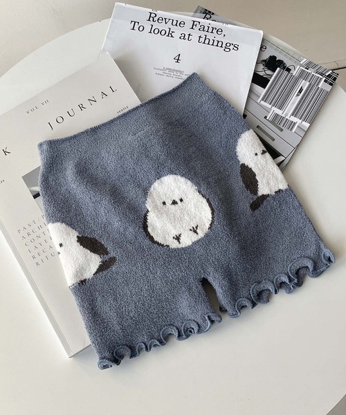 AS KNOW AS plus（アズノゥアズプラス）の「あったか アニマルソフトモールパンツ（その他ルームウェア・レディース・アイボリー/ライトグレー/グレー/ブルー・FREE）」の16枚目の写真