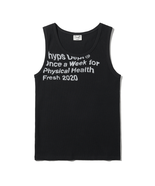 PHYSICAL DEPARTMENT（フィジカル デパートメント）の「オーバータイポスプレースリーブレス_ブラック（Tシャツ/カットソー・レディース・その他・MEDIUM）」の7枚目の写真