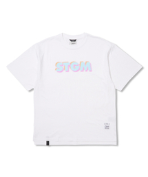 Harf Tone Oversized Short Sleeves T-Shirts White