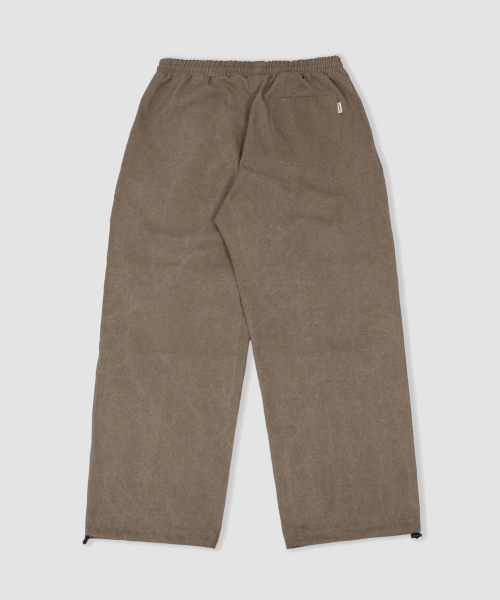 CAMEL WORK(キャメルワーク)の「ワイドコットンパラシュートパンツ(ピグメントブラウン)(その他パンツ・メンズ・その他・MEDIUM/LARGE)」の3枚目の写真