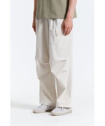 WIDE SILHOUETTE CARGO PANTS (cream)
