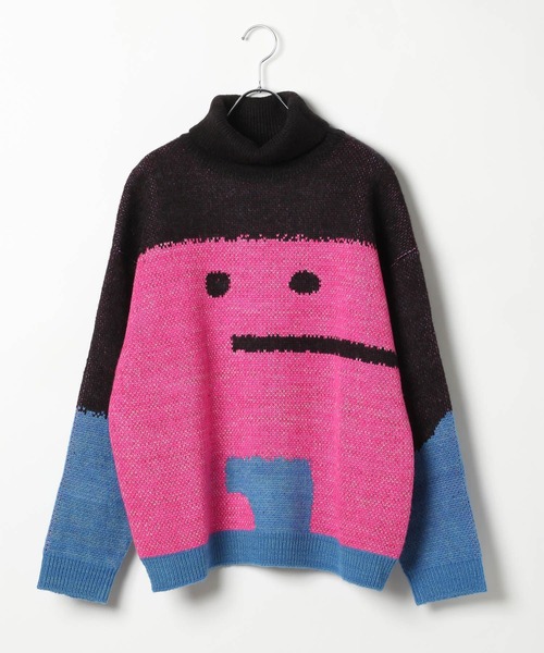GROUNDWORK(グラウンドワーク)の「【UNISEX】GROUNDWORK/スクェアドマンタートルネック(ニット/セーター・メンズ・ブラック・LARGE/MEDIUM)」の7枚目の写真