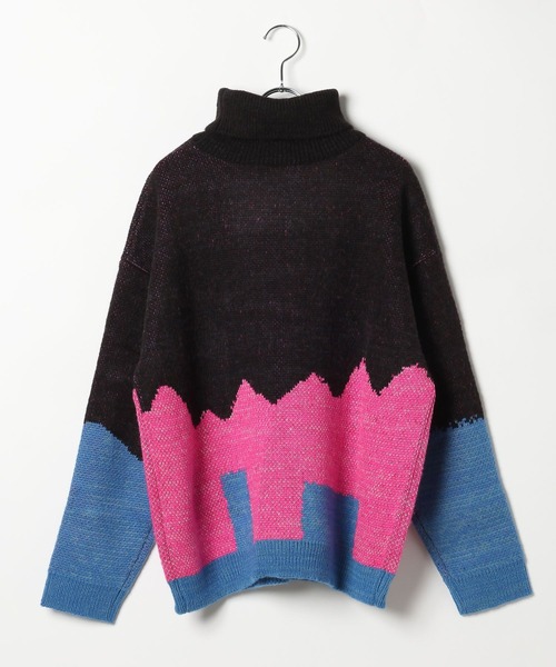 GROUNDWORK(グラウンドワーク)の「【UNISEX】GROUNDWORK/スクェアドマンタートルネック(ニット/セーター・メンズ・ブラック・LARGE/MEDIUM)」の8枚目の写真