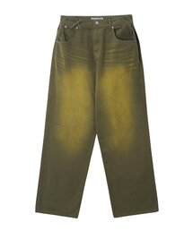 Washed 3XL Hype Jean_Khaki