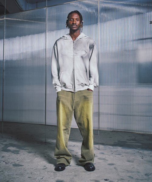 FDR(エフディーアール)の「Washed 3XL Hype Jean_Khaki(デニムパンツ・メンズ・その他・LARGE/MEDIUM)」の2枚目の写真