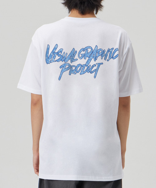 BY.L(バイエル)の「ペイズリーグラフィティロゴ半袖Tシャツホワイト(Tシャツ/カットソー・メンズ・その他・MEDIUM/LARGE/X-LARGE)」の2枚目の写真