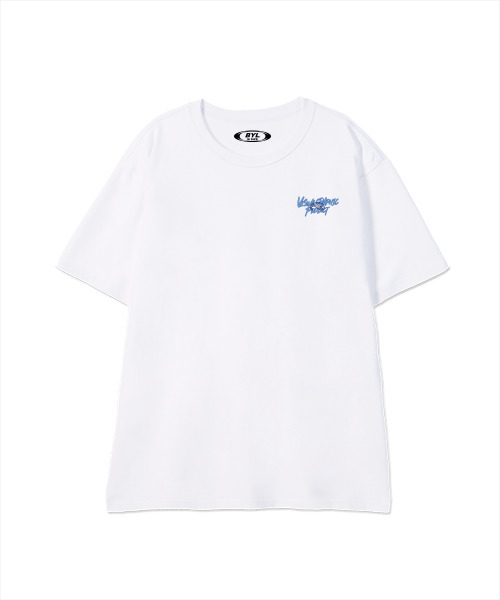 BY.L(バイエル)の「ペイズリーグラフィティロゴ半袖Tシャツホワイト(Tシャツ/カットソー・メンズ・その他・MEDIUM/LARGE/X-LARGE)」の3枚目の写真