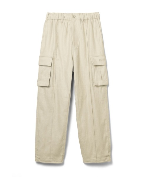 Chocolate Jesus (チョコレートジーザス )の「FLAX CARGO PANTS(カーゴパンツ・メンズ・ベージュ/ブラック・X-LARGE/LARGE/MEDIUM)」の2枚目の写真
