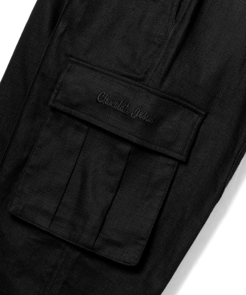 Chocolate Jesus (チョコレートジーザス )の「FLAX CARGO PANTS(カーゴパンツ・メンズ・ベージュ/ブラック・X-LARGE/LARGE/MEDIUM)」の4枚目の写真