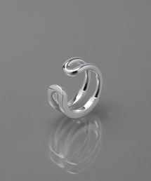 MAISON SPECIAL（メゾンスペシャル）の「《UNISEX》【Made In YAMANASHI Jewelry】〇□ Loop Ear Cuff/山梨産〇□ループイヤーカフ【MAISON SPECIAL/メゾンスペシャル】（イヤーカフ）」