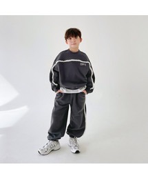 BERRYCLOSET（ベリークローゼット）の「[裏起毛] アグチートキー上下セット（セットアップ）」