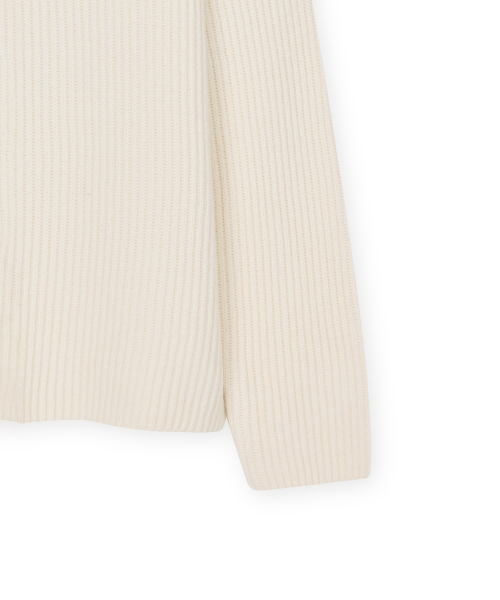 J'RIUM(ジェイリウム)の「Johnny Merino Wool Round Neck Pullover Ivory(ニット/セーター・メンズ・その他・MEDIUM/LARGE/X-LARGE)」の3枚目の写真