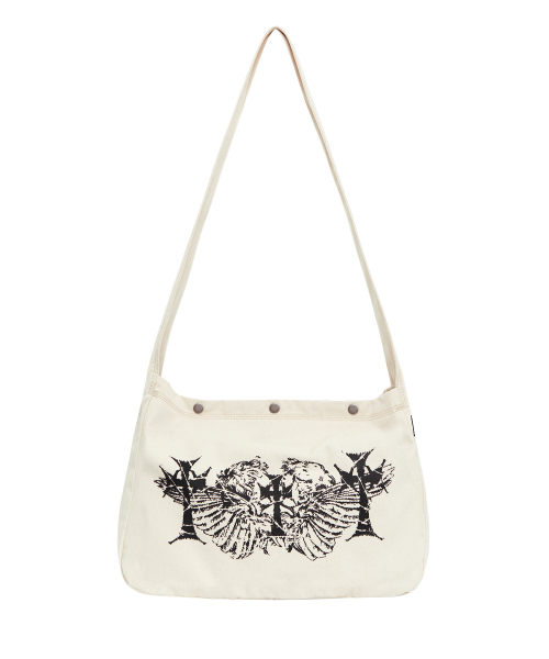 OPUS 0012（オーパス0012）の「Op. 10 BLESS CROSS BAG IVORY（メッセンジャーバッグ・メンズ・その他・FREE）」の2枚目の写真