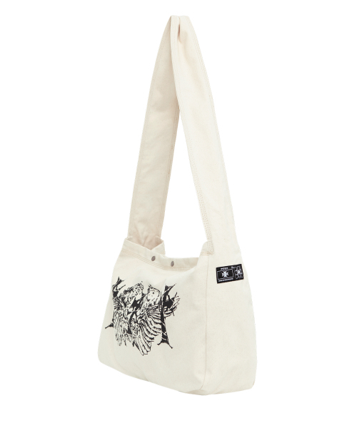 OPUS 0012（オーパス0012）の「Op. 10 BLESS CROSS BAG IVORY（メッセンジャーバッグ・メンズ・その他・FREE）」の4枚目の写真