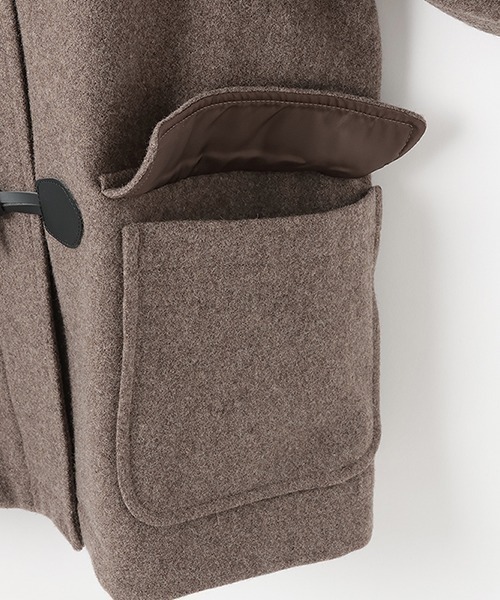 セール】【卒服】【軽量キルティング裏地】ミドルダッフルコート