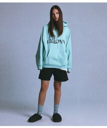 chancechance（チャンスチャンス）の「ラブフードパーカー（ミント/裏起毛）（パーカー）」