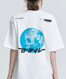 replaycontainer（リプレイコンテナ）の「earth cotton tee (white)（Tシャツ/カットソー）」
