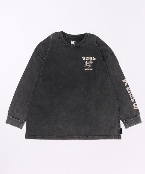 DC（ディーシー）の「DC/ディーシー 26 KD PLAY BUDDY LS キッズ ロンT YLT261509（Tシャツ/カットソー・キッズ・ブラック/ブラック系その他・130cm/140cm/150cm/160cm）」の17枚目の写真