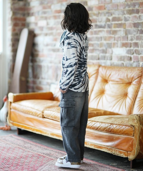 DC（ディーシー）の「DC/ディーシー 26 KD PLAY BUDDY LS キッズ ロンT YLT261509（Tシャツ/カットソー・キッズ・ブラック/ブラック系その他・130cm/140cm/150cm/160cm）」の15枚目の写真