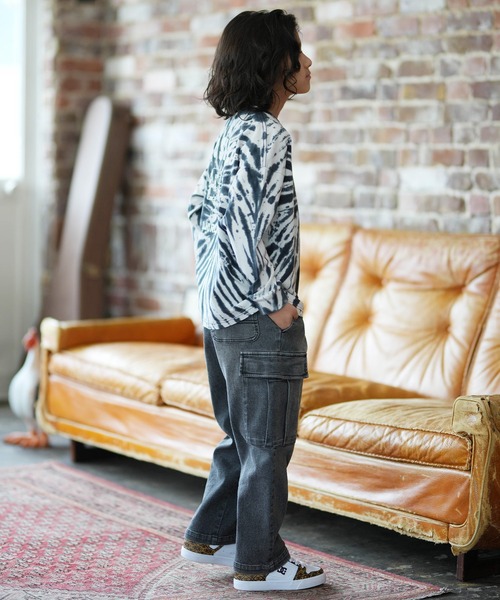 DC（ディーシー）の「DC/ディーシー 26 KD PLAY BUDDY LS キッズ ロンT YLT261509（Tシャツ/カットソー・キッズ・ブラック/ブラック系その他・130cm/140cm/150cm/160cm）」の16枚目の写真