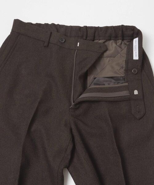 セール】LIFE STYLE TAILOR ツイードライクコンフォータブルパンツ