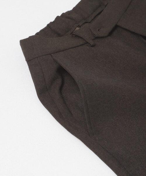 URBAN RESEARCH DOORS(アーバンリサーチドアーズ)の「LIFE STYLE TAILOR ツイードライクコンフォータブルパンツ(スーツパンツ・メンズ・ベージュ系その他/ネイビー/ブラウン・LARGE/SMALL/MEDIUM)」の8枚目の写真