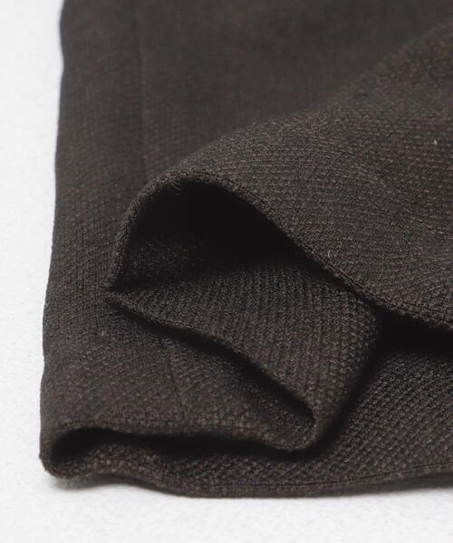 URBAN RESEARCH DOORS(アーバンリサーチドアーズ)の「LIFE STYLE TAILOR ツイードライクコンフォータブルパンツ(スーツパンツ・メンズ・ベージュ系その他/ネイビー/ブラウン・LARGE/SMALL/MEDIUM)」の11枚目の写真