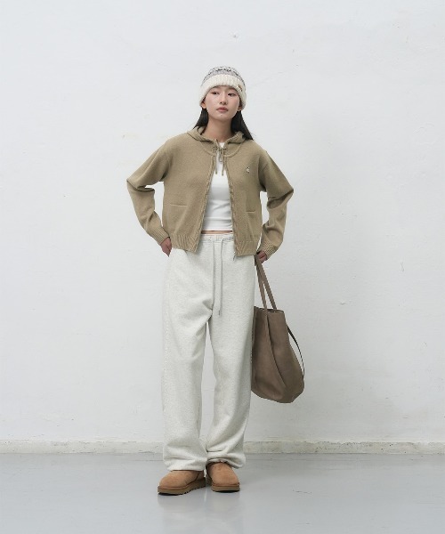 GENERAL IDEA（ジェネラルアイデア）の「【GENERAL IDEA】スウェードバスケットショルダーバッグ / WOMAN SUEDE BASKET SHOULDER BAG（ショルダーバッグ・レディース・ブラック/ブラウン・FREE）」の12枚目の写真