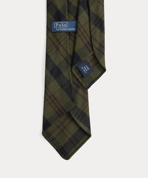 POLO RALPH LAUREN（ポロ ラルフ ローレン）の「ヴィンテージインスパイアード チェック ネクタイ（ネクタイ・メンズ・グリーン・ONE）」の2枚目の写真