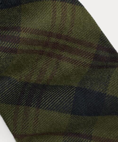 POLO RALPH LAUREN（ポロ ラルフ ローレン）の「ヴィンテージインスパイアード チェック ネクタイ（ネクタイ・メンズ・グリーン・ONE）」の3枚目の写真