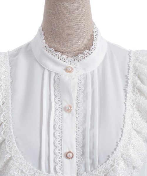 ヨーク切り替えブラウス（シャツ/ブラウス）｜Chalmiere（シャ