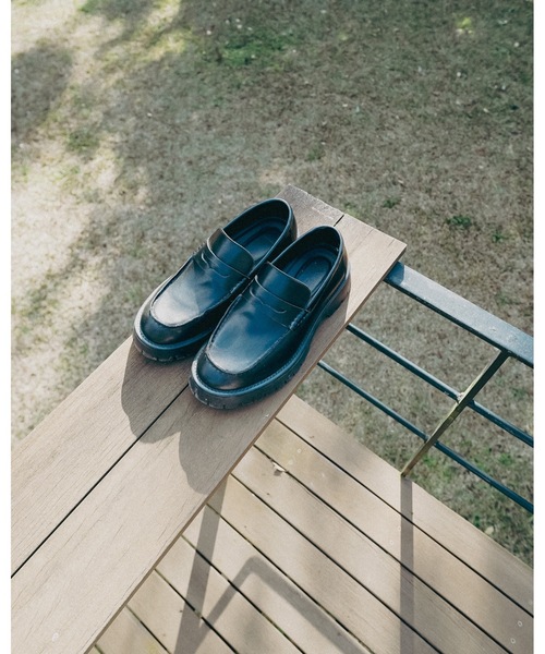 cii（シー）の「SPLIT LEATHER LOAFER / スプリットレザーローファー（ローファー・メンズ・ブラウン/ブラック・LARGE/MEDIUM/SMALL/X-SMALL）」の6枚目の写真