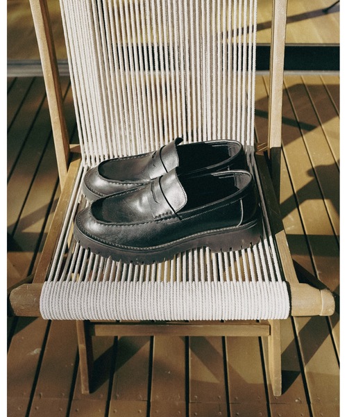 cii（シー）の「SPLIT LEATHER LOAFER / スプリットレザーローファー（ローファー・メンズ・ブラウン/ブラック・LARGE/MEDIUM/SMALL/X-SMALL）」の8枚目の写真