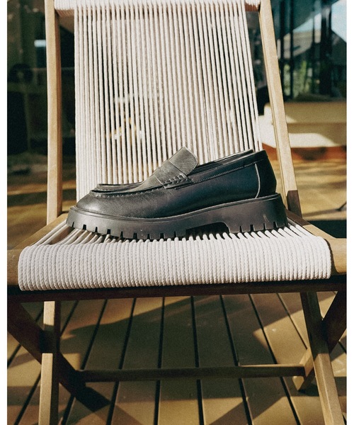 cii（シー）の「SPLIT LEATHER LOAFER / スプリットレザーローファー（ローファー・メンズ・ブラウン/ブラック・LARGE/MEDIUM/SMALL/X-SMALL）」の9枚目の写真