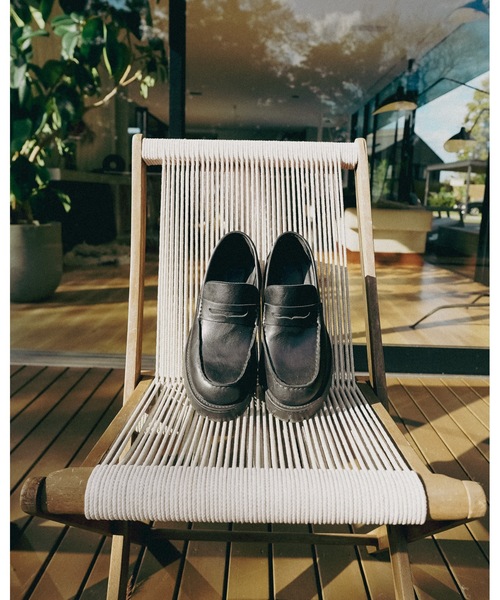 cii（シー）の「SPLIT LEATHER LOAFER / スプリットレザーローファー（ローファー・メンズ・ブラウン/ブラック・LARGE/MEDIUM/SMALL/X-SMALL）」の10枚目の写真