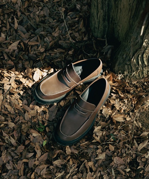 cii（シー）の「SPLIT LEATHER LOAFER / スプリットレザーローファー（ローファー・メンズ・ブラウン/ブラック・LARGE/MEDIUM/SMALL/X-SMALL）」の12枚目の写真