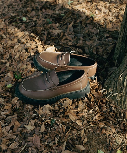 cii（シー）の「SPLIT LEATHER LOAFER / スプリットレザーローファー（ローファー・メンズ・ブラウン/ブラック・LARGE/MEDIUM/SMALL/X-SMALL）」の14枚目の写真