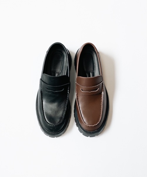 cii（シー）の「SPLIT LEATHER LOAFER / スプリットレザーローファー（ローファー・メンズ・ブラウン/ブラック・LARGE/MEDIUM/SMALL/X-SMALL）」の17枚目の写真