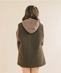 amr.（アムレ）の「リバーシブルボアベスト（ベスト）」