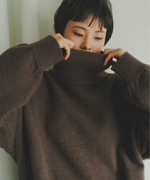 lit（リット）の「Dart Sleeve High Neck Knit（ニット/セーター）」