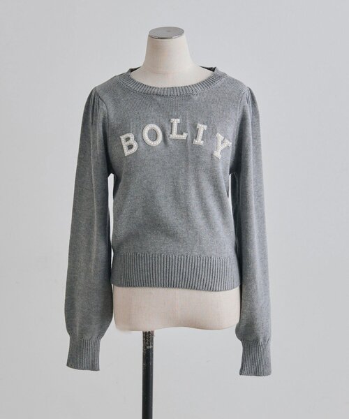 OLIVE des OLIVE（オリーブデオリーブ）の「spring color palette knit（ニット/セーター・レディース・ネイビー/ピンク/オフホワイト/チャコールグレー・FREE）」の13枚目の写真