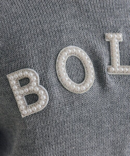 OLIVE des OLIVE（オリーブデオリーブ）の「spring color palette knit（ニット/セーター・レディース・ネイビー/ピンク/オフホワイト/チャコールグレー・FREE）」の15枚目の写真