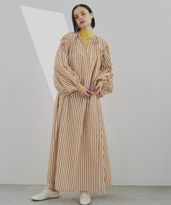 ストライプワッシャーシャツワンピース（ワンピース）｜JOURNAL