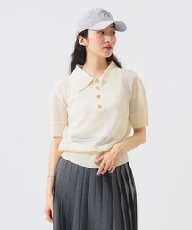 BEAMS BOY | オープン ワーク ポロ(ポロシャツ)