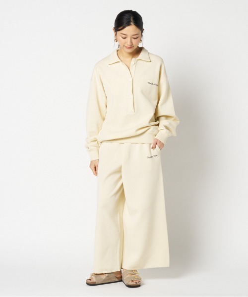 jj mercer（ジェイジェイマーサー）の「【J.J.Mercer / ジェイジェイマーサー】SKIPPER POLO PULL（Tシャツ/カットソー・レディース・アイボリー/ブラウン・FREE）」の16枚目の写真