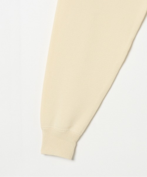 jj mercer（ジェイジェイマーサー）の「【J.J.Mercer / ジェイジェイマーサー】SKIPPER POLO PULL（Tシャツ/カットソー・レディース・アイボリー/ブラウン・FREE）」の6枚目の写真